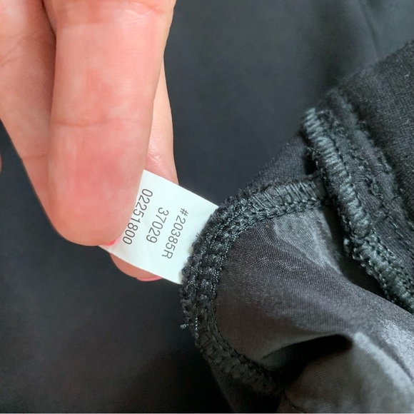 Spanx womens black Ponte wide leg pants L - Picture 8 of 8